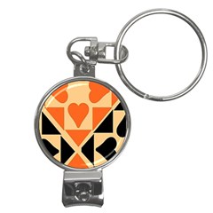 Aesthetic Hearts Nail Clippers Key Chain