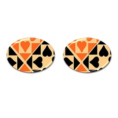 Aesthetic Hearts Cufflinks (oval) by ConteMonfrey