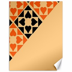 Aesthetic Hearts Canvas 18  X 24  by ConteMonfrey