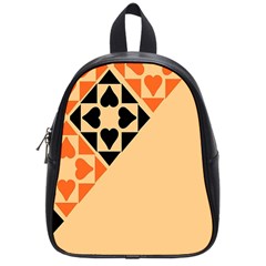 Aesthetic Hearts School Bag (small) by ConteMonfrey