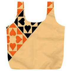 Aesthetic Hearts Full Print Recycle Bag (xl) by ConteMonfrey