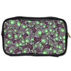 Man Butterfly Drawing Motif Pattern Toiletries Bag (two Sides)