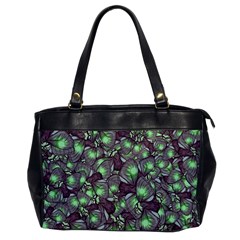 Man Butterfly Drawing Motif Pattern Oversize Office Handbag