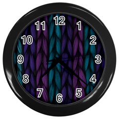 Background Wall Clock (black) by nateshop