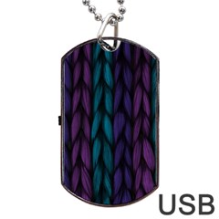 Background Dog Tag Usb Flash (one Side) by nateshop