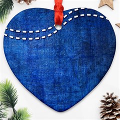 Background-jeans  Ornament (heart) by nateshop