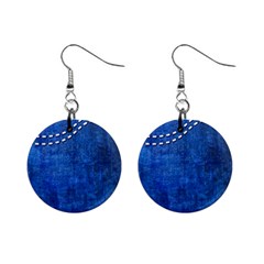 Background-jeans  Mini Button Earrings by nateshop