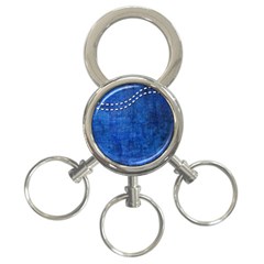 Background-jeans  3-ring Key Chain by nateshop