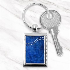 Background-jeans  Key Chain (rectangle) by nateshop