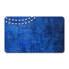 Background-jeans  Magnet (rectangular) by nateshop