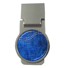 Background-jeans  Money Clips (round)  by nateshop