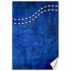 Background-jeans  Canvas 20  X 30  by nateshop