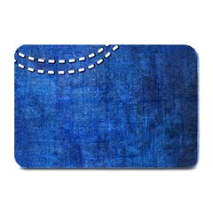 Background-jeans  Plate Mats