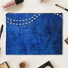 Background-jeans  Cosmetic Bag (xl) by nateshop