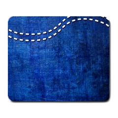 Background-jeans  Large Mousepad by nateshop