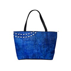 Background-jeans  Classic Shoulder Handbag by nateshop