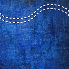 Background-jeans  Play Mat (rectangle)