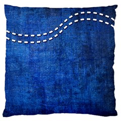 Background-jeans  Standard Flano Cushion Case (two Sides) by nateshop