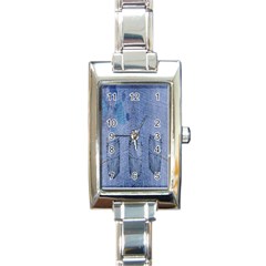 Background-jeans Rectangle Italian Charm Watch by nateshop