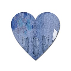 Background-jeans Heart Magnet by nateshop