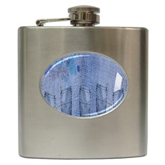 Background-jeans Hip Flask (6 Oz) by nateshop