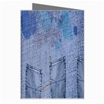 Background-jeans Greeting Card Right