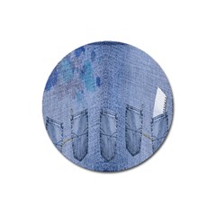 Background-jeans Magnet 3  (round) by nateshop