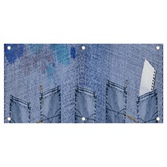 Background-jeans Banner And Sign 4  X 2 