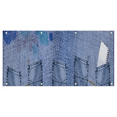 Background-jeans Banner And Sign 8  X 4 