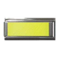 Background-texture-yellow Superlink Italian Charm (9mm)