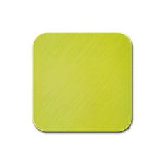 Background-texture-yellow Rubber Square Coaster (4 Pack) by nateshop