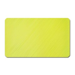 Background-texture-yellow Magnet (rectangular) by nateshop