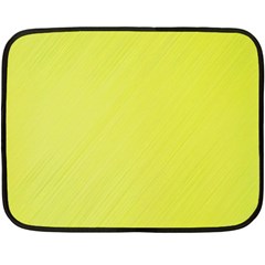 Background-texture-yellow Fleece Blanket (mini)