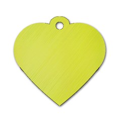 Background-texture-yellow Dog Tag Heart (two Sides) by nateshop