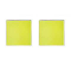 Background-texture-yellow Cufflinks (square) by nateshop