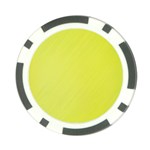 Background-texture-yellow Poker Chip Card Guard Front