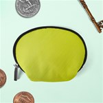 Background-texture-yellow Accessory Pouch (Small) Back