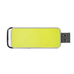 Background-texture-yellow Portable Usb Flash (one Side) by nateshop