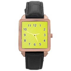 Background-texture-yellow Rose Gold Leather Watch  by nateshop