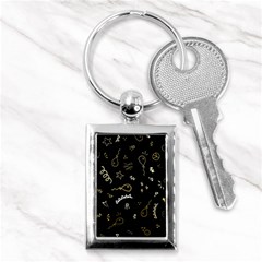 Background Graphic Beautiful Key Chain (rectangle) by Ravend