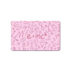 Background Back To School Bright Magnet (name Card)