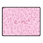 Background Back To School Bright Double Sided Fleece Blanket (Small)  45 x34  Blanket Front