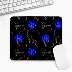 Formula Background Pattern Texture Design Large Mousepad by Ravend