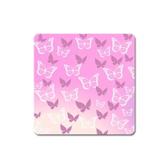 Background Pattern Texture Design Square Magnet by Ravend