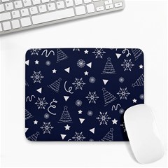 Tree Christmas Xmas Snow Small Mousepad by Ravend