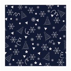 Tree Christmas Xmas Snow Medium Glasses Cloth by Ravend