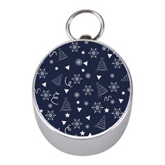 Tree Christmas Xmas Snow Mini Silver Compasses by Ravend