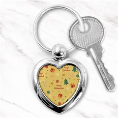 Christmas Treecandy Cane Snowflake Key Chain (heart) by Ravend