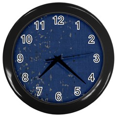 Shapes Wall Clock (black) by nateshop