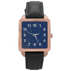 Shapes Rose Gold Leather Watch  by nateshop